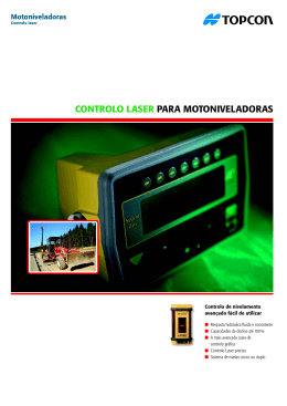 controlo laser para motoniveladoras