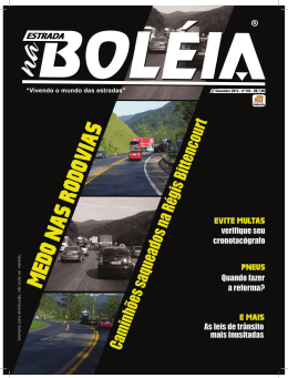 Segurança - Estrada Na Boléia