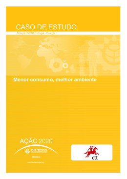 CASO DE ESTUDO - BCSD Portugal