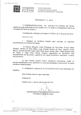 040/2013 - Tribunal de Justiça do Estado de Goiás