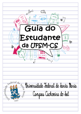 Guia do Estudante da UFSM-CS