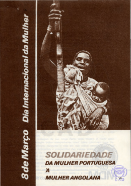 Solidariedade da Mulher Portuguesa à Mulher - Primeira