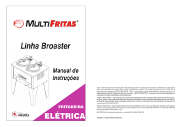 Manual Fritadeira Frangueira Elétrica