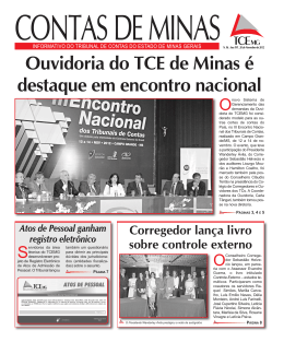 Edição n. 96 - Tribunal de Contas do Estado de Minas Gerais