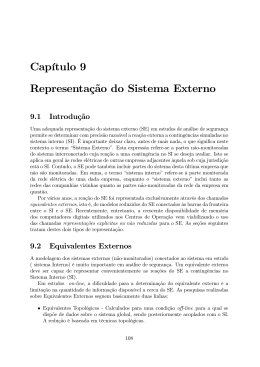 Capítulo IX - Representação do Sistema Externo - labspot