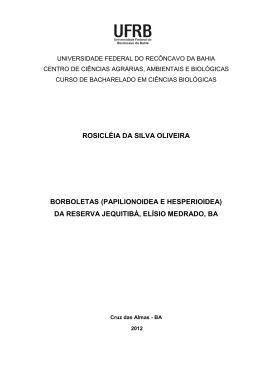 Monografia Rosicléia Silva Oliveira