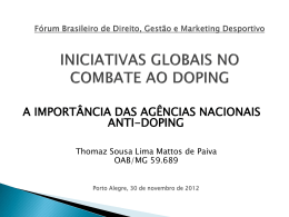 Conferência Mundial Sobre Doping no Esporte