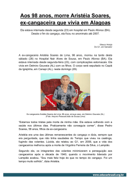 Aos 98 anos, morre Aristéia Soares, ex-cangaceira que vivia
