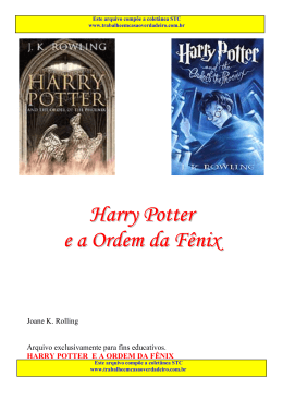 Harry Potter e As Reliquias da Morte