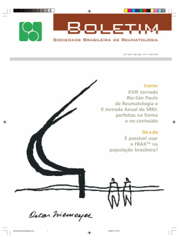 Nov/Dez - Sociedade Brasileira de Reumatologia