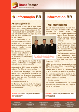 Informação BR Information BR