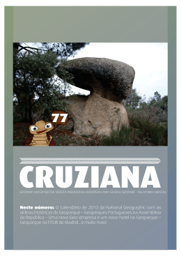Cruziana Report 77 - Geopark Naturtejo