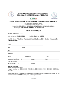 sociedade brasileira de pediatria programa de reanimação neonatal