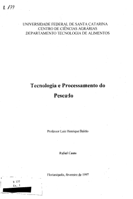 l/99 è - Universidade Federal de Santa Catarina