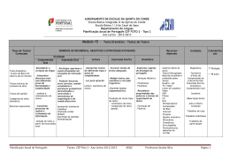 Planificação Anual de Português Turma CEF Foto 2