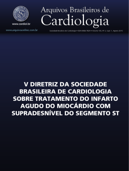 v diretriz da sociedade brasileira de cardiologia