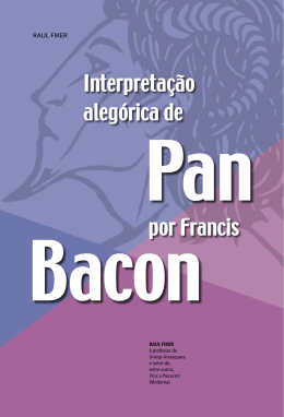 FIKER, Raul. “Interpretação Alegórica de Pan por F. Bacon”.