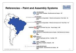 Referencias – Paint and Assembly Systems