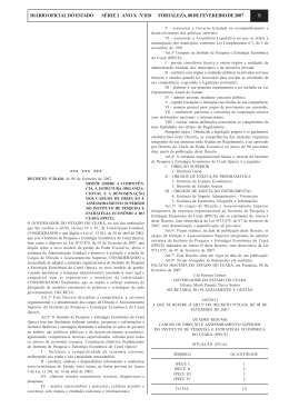 Decreto Nº. 28.626, de 08/02/07