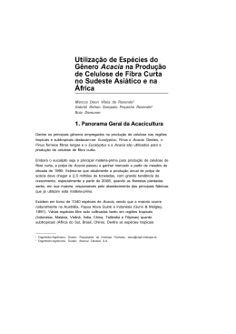 Utilização de Espécies do Gênero Acacia na - Ainfo