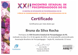 Bruna da Silva Rocha - ABPp-RS