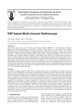 DSP-based Multi-channel Stethoscope