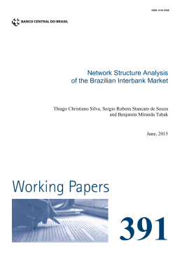 Network Structure Analysis of the Brazilian Interbank Market