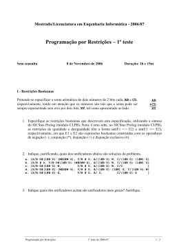 Mestrado/Licenciatura em Engenharia Informtica - 2006/07