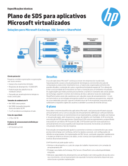 Plano de SDS para aplicativos Microsoft virtualizados com