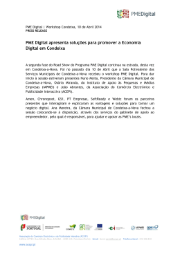PME Digital apresenta soluções para promover a Economia Digital