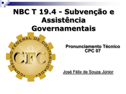 José Felix de Souza Júnior - Conselho Federal de Contabilidade