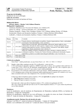 Informações diversas - GMA - Universidade Federal Fluminense
