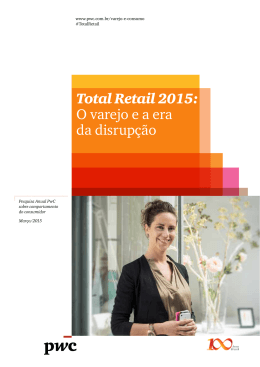 Total Retail 2015: O varejo e a era da disrupção