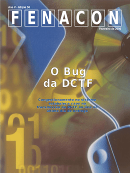 O Bug da DCTF