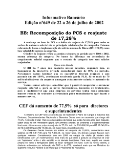 Edição 649 BB - Sindicato dos Bancários de Santos e Região