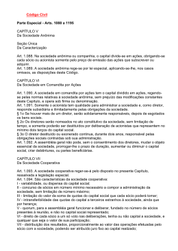 Código Civil Parte Especial - Arts. 1088 a 1195 CAPÍTULO V Da