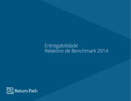 Entregabilidade Relatório de Benchmark 2014