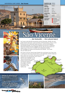 Insel Sao Vicente - Trend Travel & Yachting