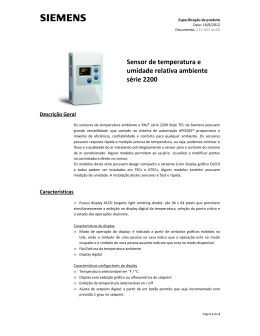 211-003_Sensor de temperatura ambiente e RH-T série
