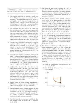UEMS/Física Mec. dos fluidos e calor - Lista 3