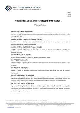 Novidades Legislativas Jun Jul 2015