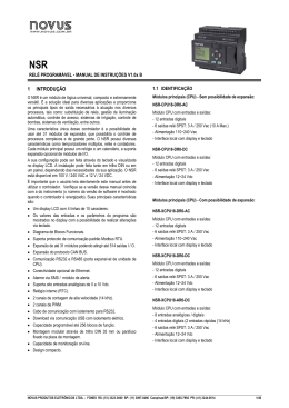 NSR - NOVUS Produtos Eletrônicos