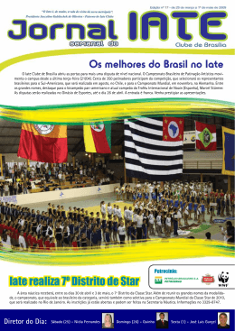 boletim 17 - Iate Clube de Brasília