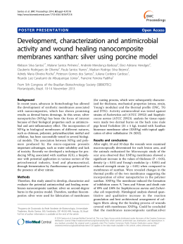 Development, characterization and antimicrobial