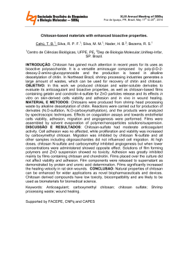 Chitosan-based materials with enhanced bioactive - SIG