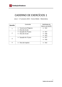 CADERNO DE EXERCÍCIOS 1_EM_1º semestre _2015