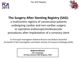 The SAS Registry