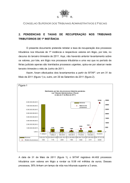 2º Relatório 3º TRIM 2011 - Conselho Superior dos Tribunais