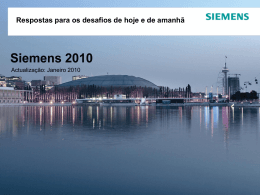 The Company - Siemens 2010