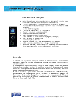 Especificações - PHB Eletrônica Ltda.